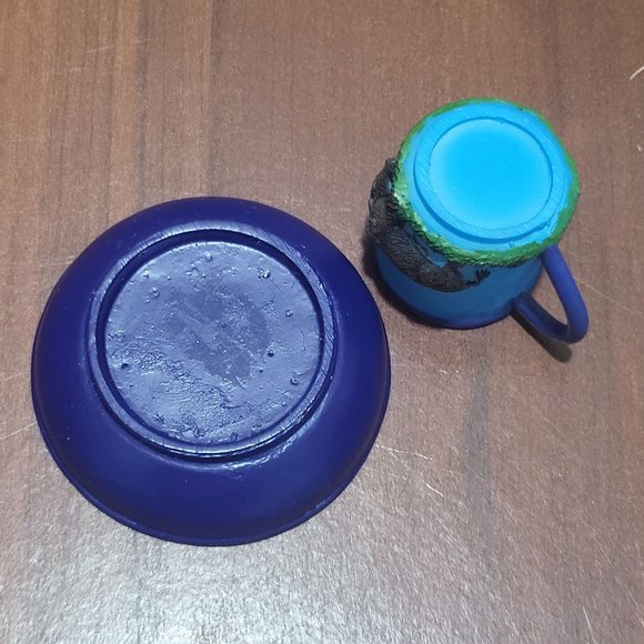 VTG SNCO Miniature Decorative South Dakota Plate & Buffalo Mug Set 1999 - Picture 5 of 12